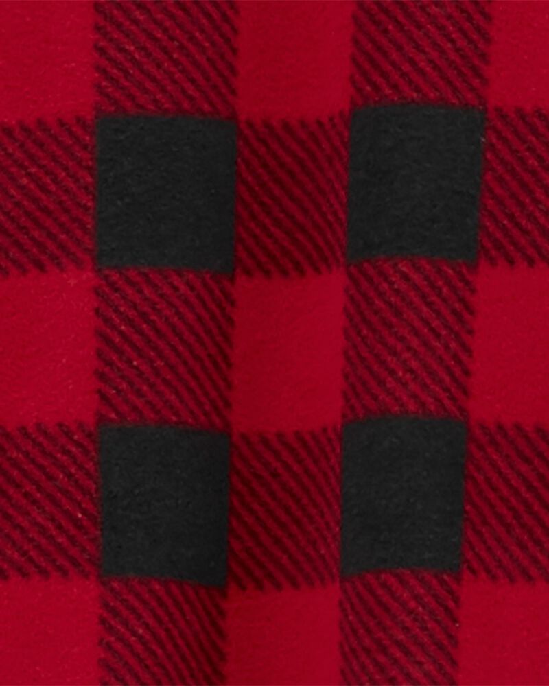 Kid 2-Pack 1-Piece Fleece Footie Pajamas, image 3 of 3 slides