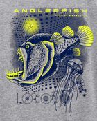 Kid 2-Pack Dinosaur & Anglerfish Graphic Tees, image 3 of 5 slides
