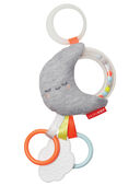 Grey - Silver Lining Cloud Rattle Moon Stroller Baby Toy