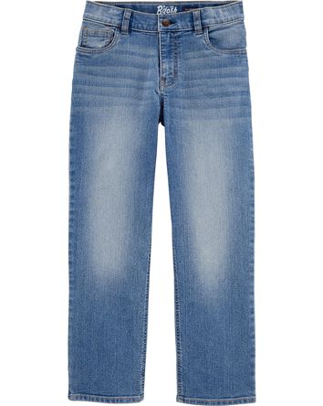 Kid Relaxed-Fit Classic Indigo Wash Jeans, 