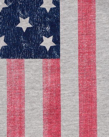 Toddler 4th Of July American Flag Tank, 