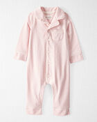 Baby Organic Cotton Coat Style One Piece, image 1 of 4 slides