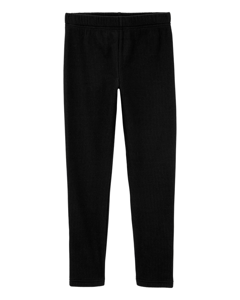 Kid Cozy Ribbed Leggings, image 1 of 5 slides