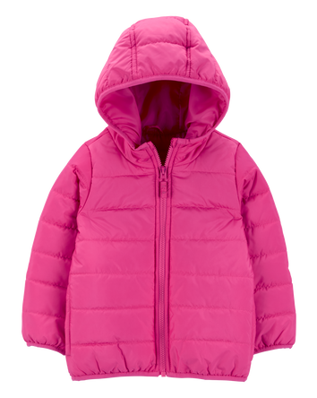 Toddler Girl Jackets Coats 3T Puffer Jackets Carter s Free Shipping