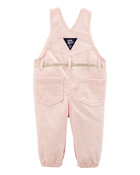 Baby Denim Hickory Stripe Overalls, image 2 of 4 slides