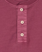 Kid Short-Sleeve Henley Tee, image 2 of 3 slides