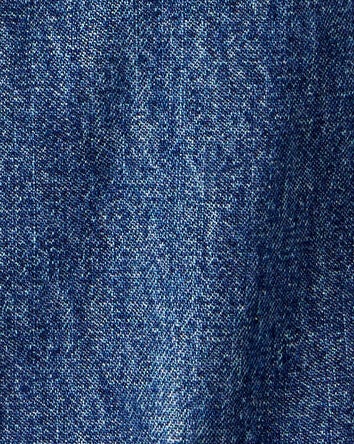 Toddler Basic Denim Jacket - Dark Wash, 