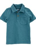 Teal - Toddler Polo Shirt
