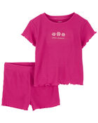 Toddler 2-Piece Little Dreamer Loose Fit Pajama Set, image 1 of 3 slides