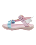 Toddler Light Up Metallic Sandals - Pink/Blue, image 7 of 8 slides
