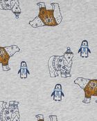 Baby Polar Bear Hoodie & Joggers Set, image 2 of 3 slides