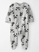 Panda Print - Baby Organic Cotton Sleep & Play Pajamas
