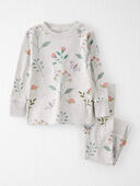 Botanical Butterfly Print - Baby Organic Cotton Pajamas Set