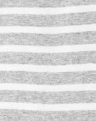 Toddler 1-Piece Striped 100% Snug Fit Cotton Footie Pajamas, image 2 of 4 slides