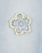 Toddler Patch Floral Iconic Denim Flare Jeans, image 3 of 3 slides