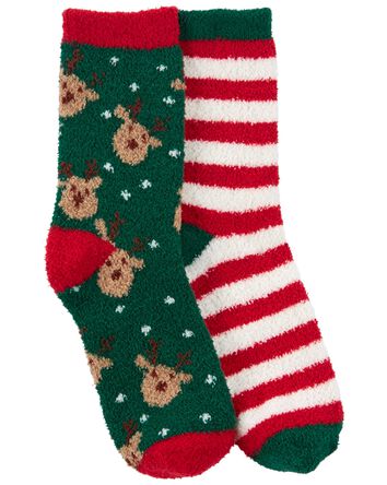 Kid 2-Pack Holiday Socks, 