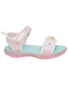 Toddler Smiley Face Light-Up Sandals, image 2 of 7 slides