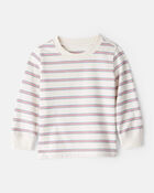 Baby Boy Striped Long-Sleeve Tee, image 1 of 3 slides