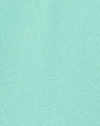 Toddler Turquoise Cotton Tee, 