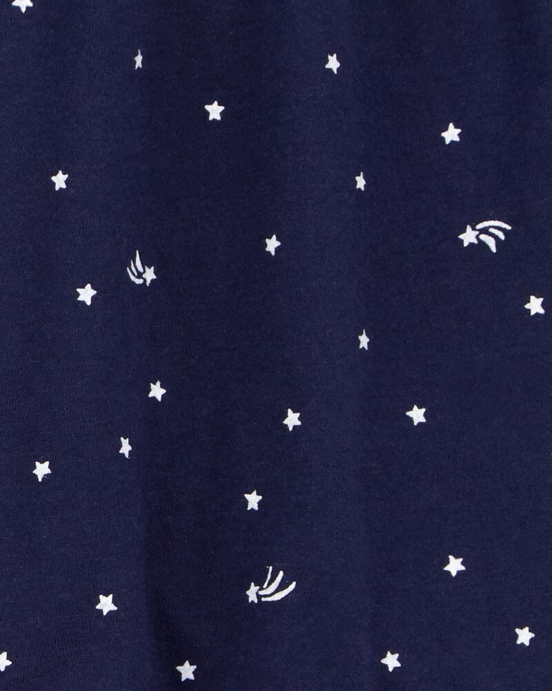 Kid Star Print Flowy Pull-On Shorts, image 3 of 4 slides