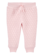 Baby Quilted Double Knit Joggers, image 1 of 2 slides