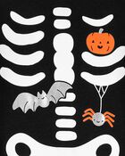 Baby Halloween Skeleton Jumpsuit, image 2 of 3 slides