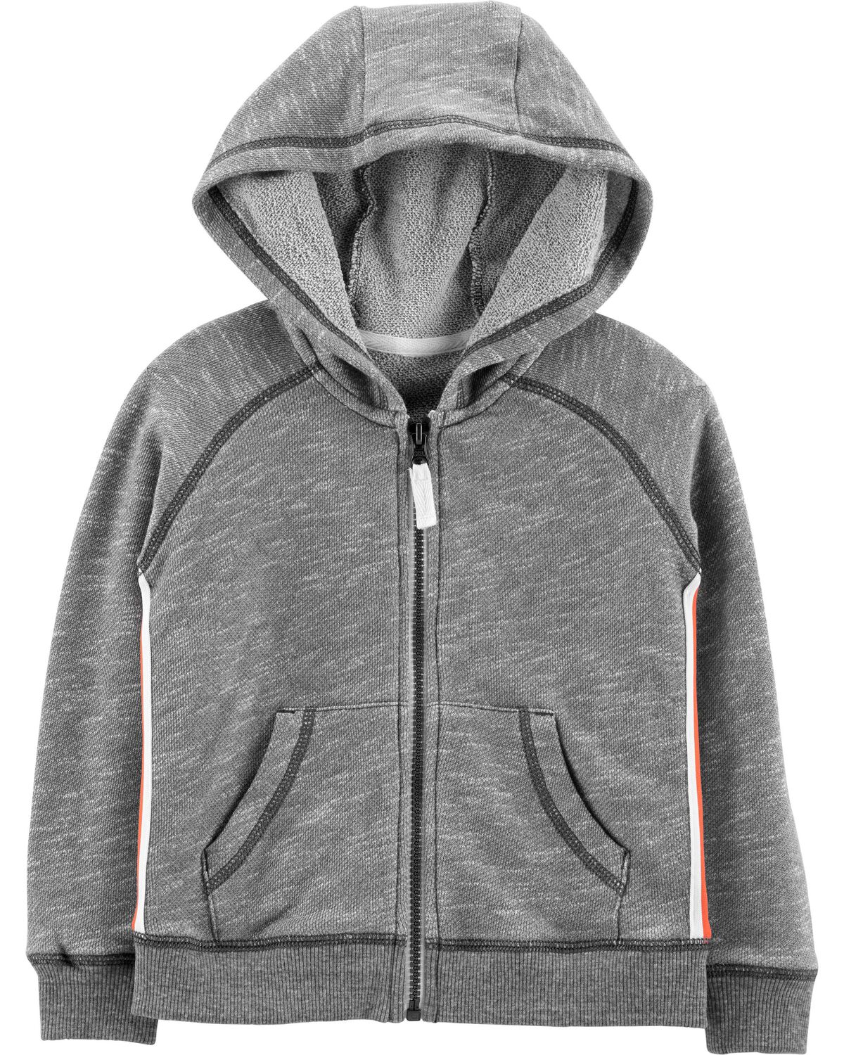 Heather French Terry Hooded Pullover