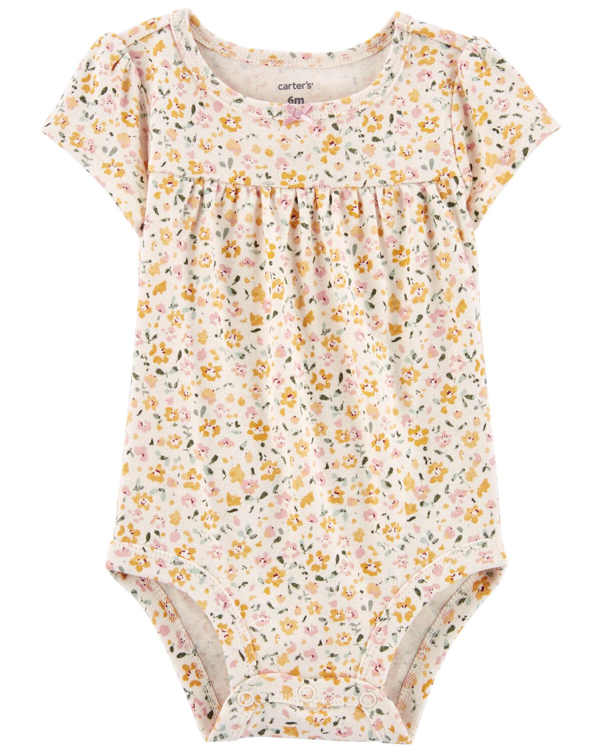 Baby Girl Carter's Floral Bodysuit