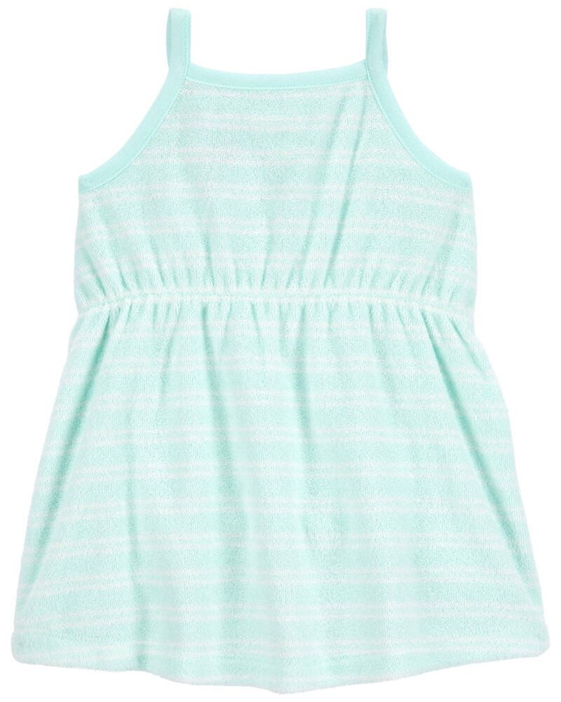 Baby Embroidered Terry Dress, image 2 of 5 slides