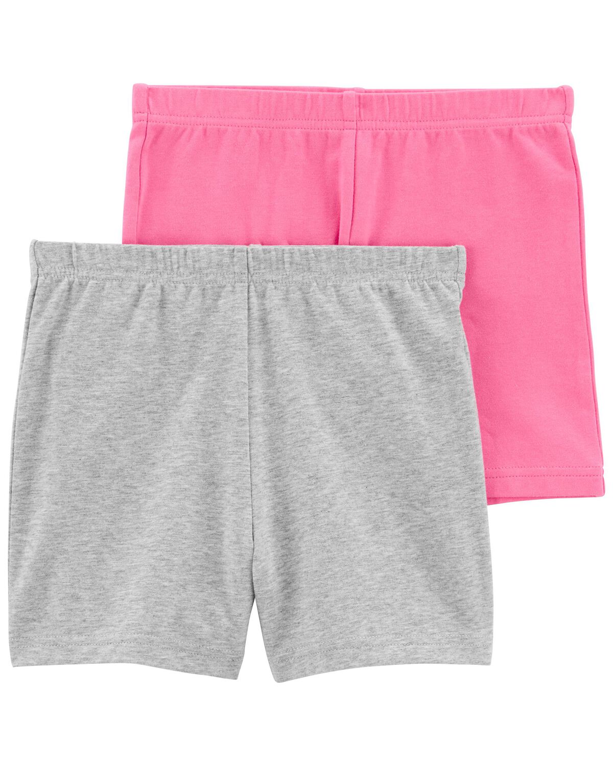 Pink/Grey Kid 2Pack Tumbling Shorts