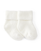 Baby 4-Pack Foldover Chenille  Booties, image 1 of 4 slides