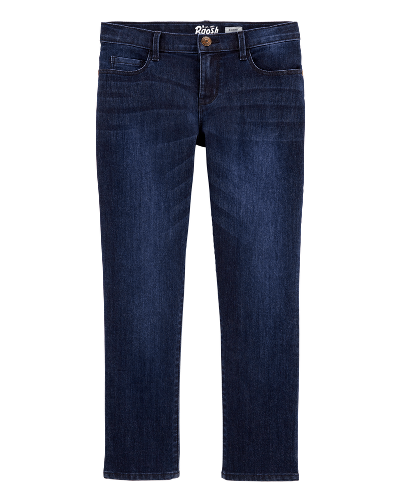Kid Dark Wash Plus-Fit Skinny-Leg Jeans , image 1 of 4 slides