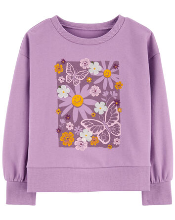 Toddler Flower Power Sweatshirt, 