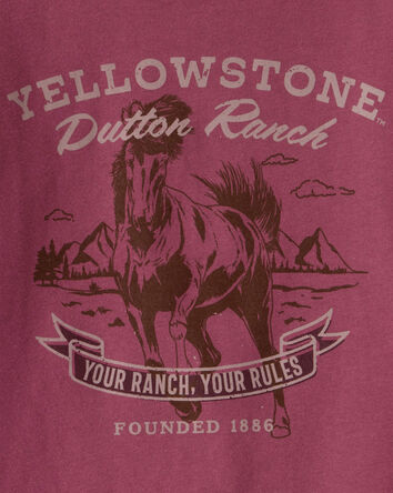 Toddler Boy Yellowstone Short-Sleeve Graphic Tee - Red, 