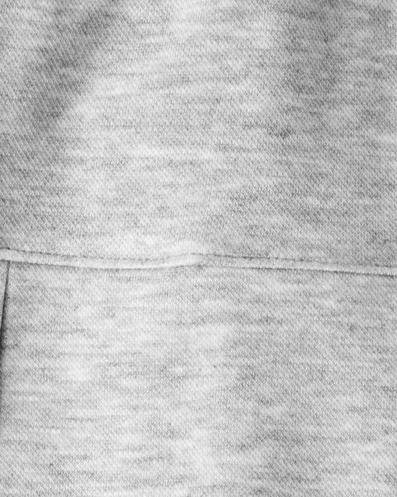 Kid Pleated Pull-On Ponte Skort - Grey, image 3 of 4 slides