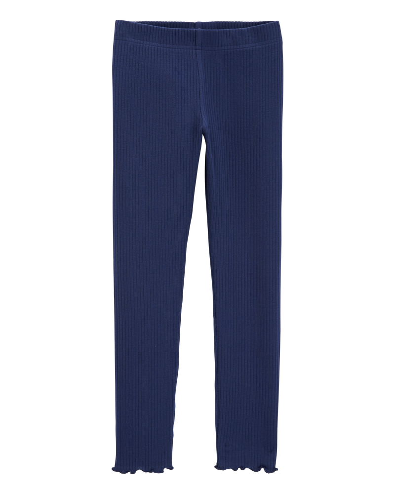 Kid Ribbed Leggings, image 1 of 4 slides