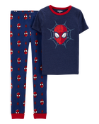 Kid 2-Piece Spider-Man 100% Snug Fit Cotton Pajamas, image 1 of 3 slides