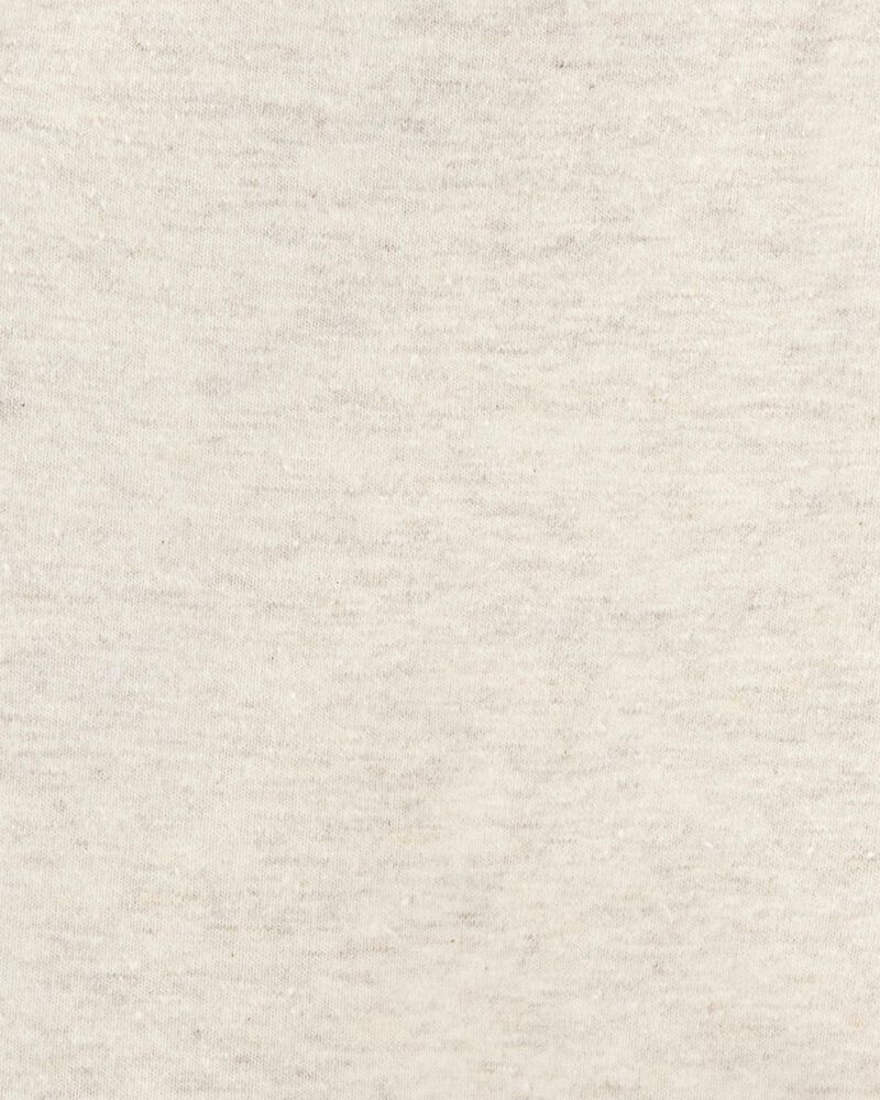 Kid High-Rise Bike Shorts - Cream, image 4 of 5 slides