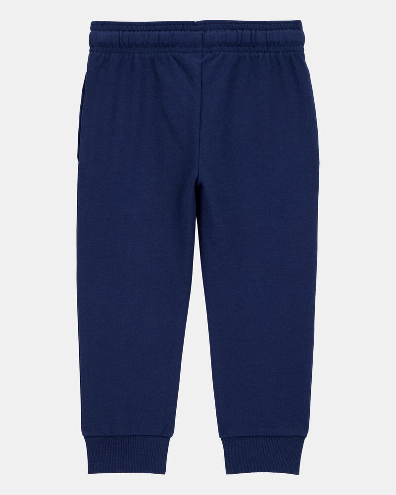 Baby Boy Pull-On Drawstring Joggers - Grey, image 2 of 4 slides