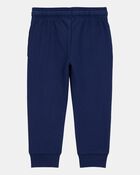 Baby Boy Pull-On Drawstring Joggers - Grey, image 2 of 4 slides