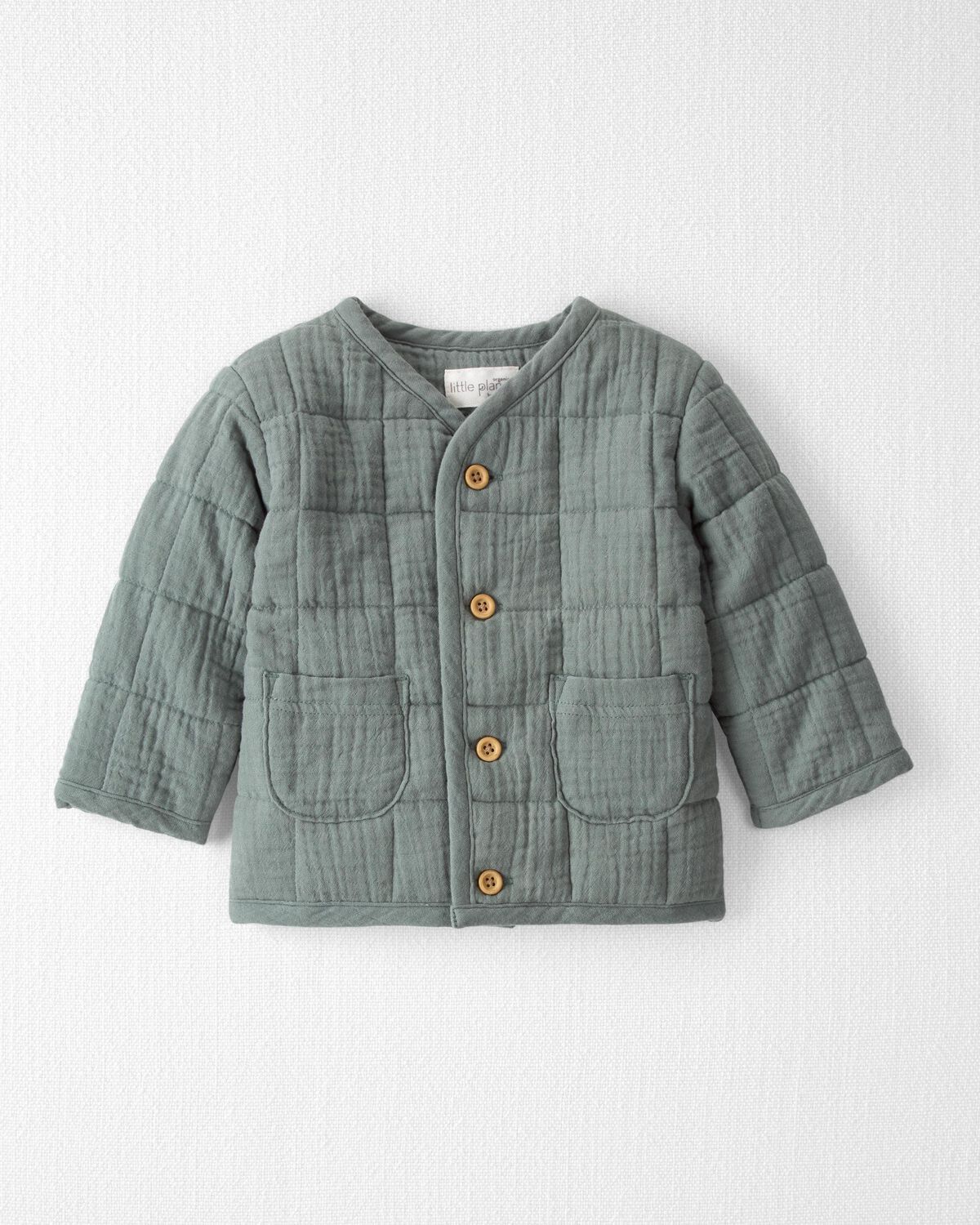Sugar Pine Baby Organic Cotton Gauze Quilted Jacket