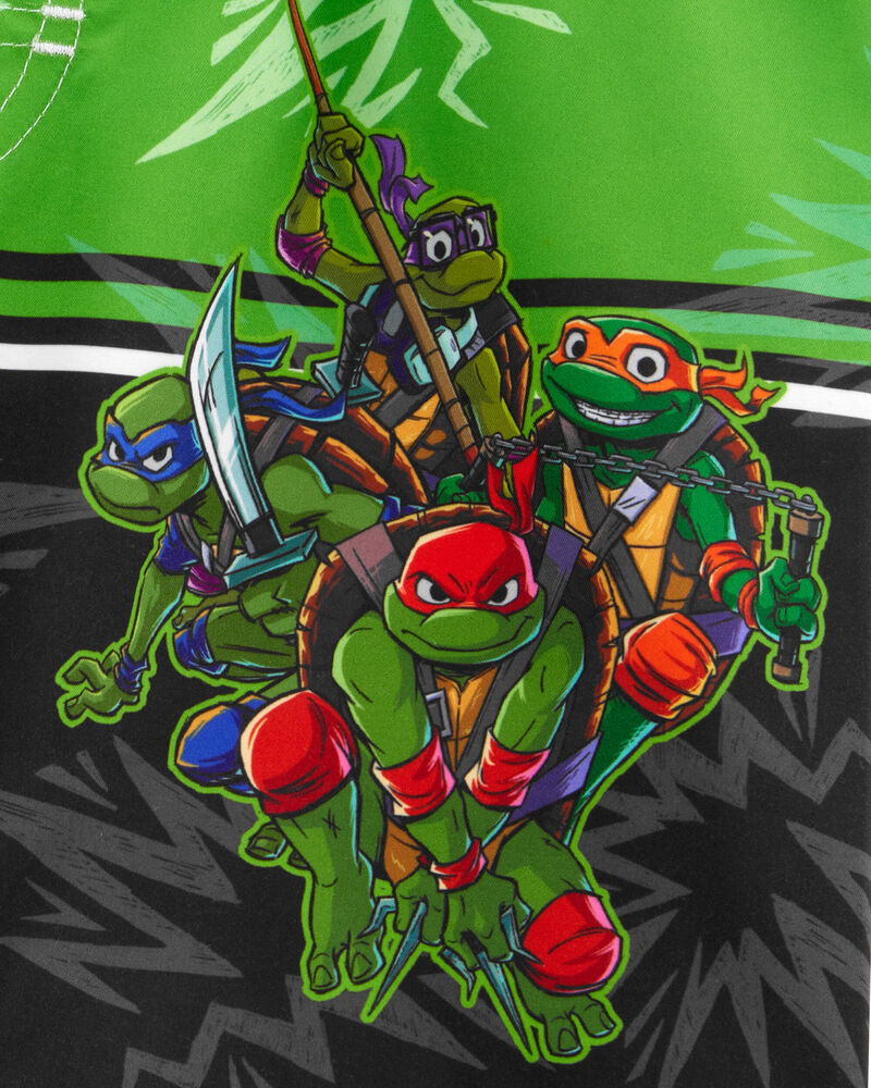 Kid 2-Piece Teenage Mutant Ninja Turtles Rashguard & Swim Trunk Set, image 7 of 7 slides