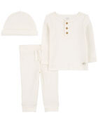 Baby 3-Piece Thermal Outfit Set, image 1 of 3 slides