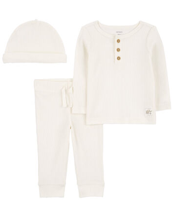 Baby 3-Piece Thermal Outfit Set, 