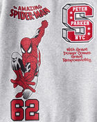 Boys ©Marvel Spider-Man Pullover Sweatshirt - Grey, image 3 of 4 slides
