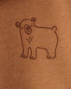 Toddler Boy Bear Print Long-Sleeve Tee & Pant Set - Brown, image 4 of 6 slides