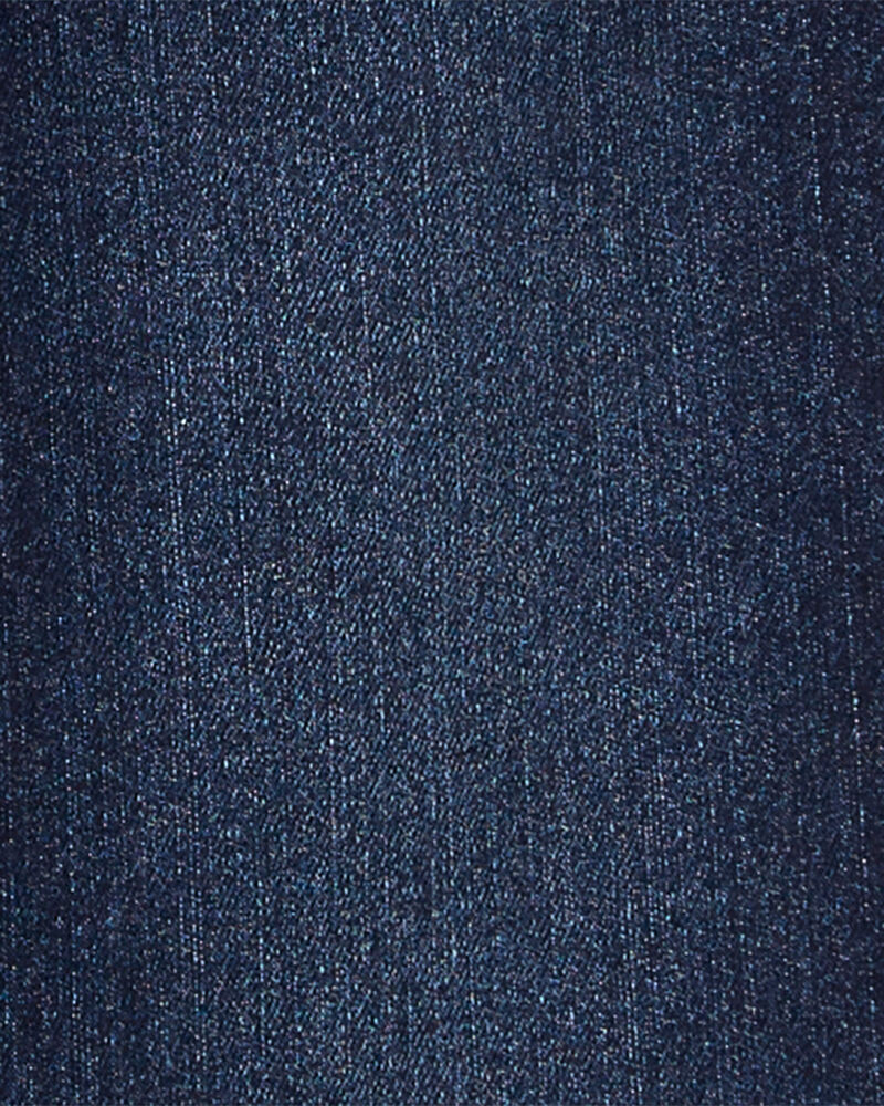 Kid 
Knit-Like Denim Drawstring Jeans
, image 3 of 3 slides