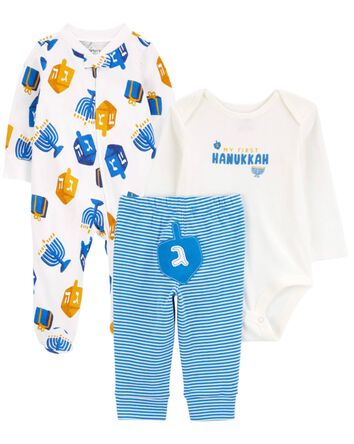 Baby 3-Piece Hanukkah Set, 