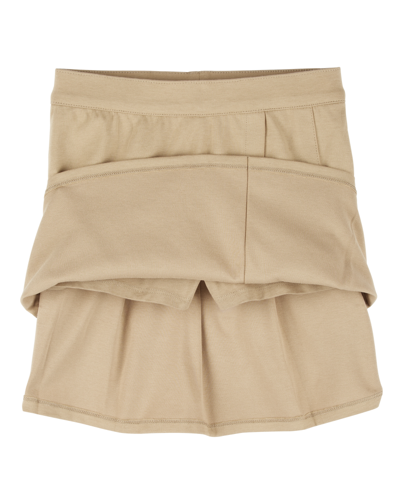 Kid Ponte Knit Uniform Skort, image 2 of 4 slides