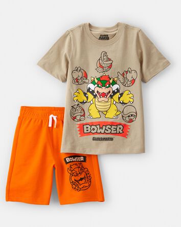 Kid 2-Piece Bowser Outfit Set, 